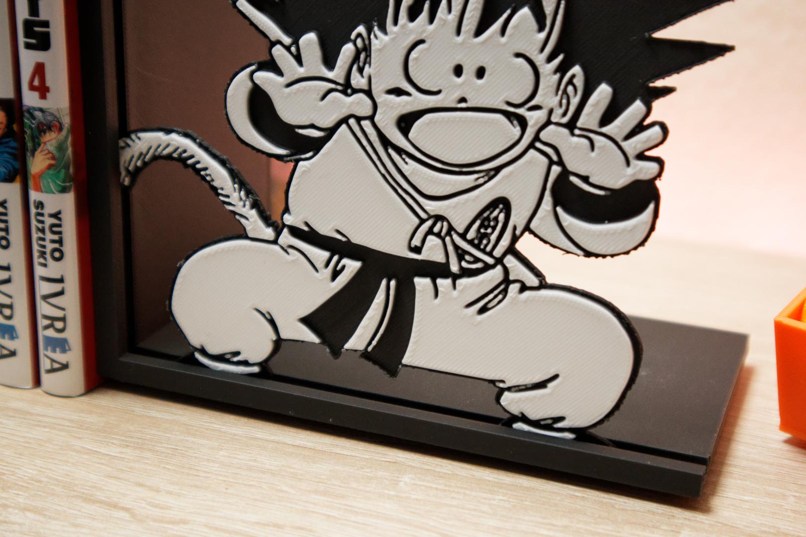 Kid Goku Playful Pose Bookend – Dragon Ball