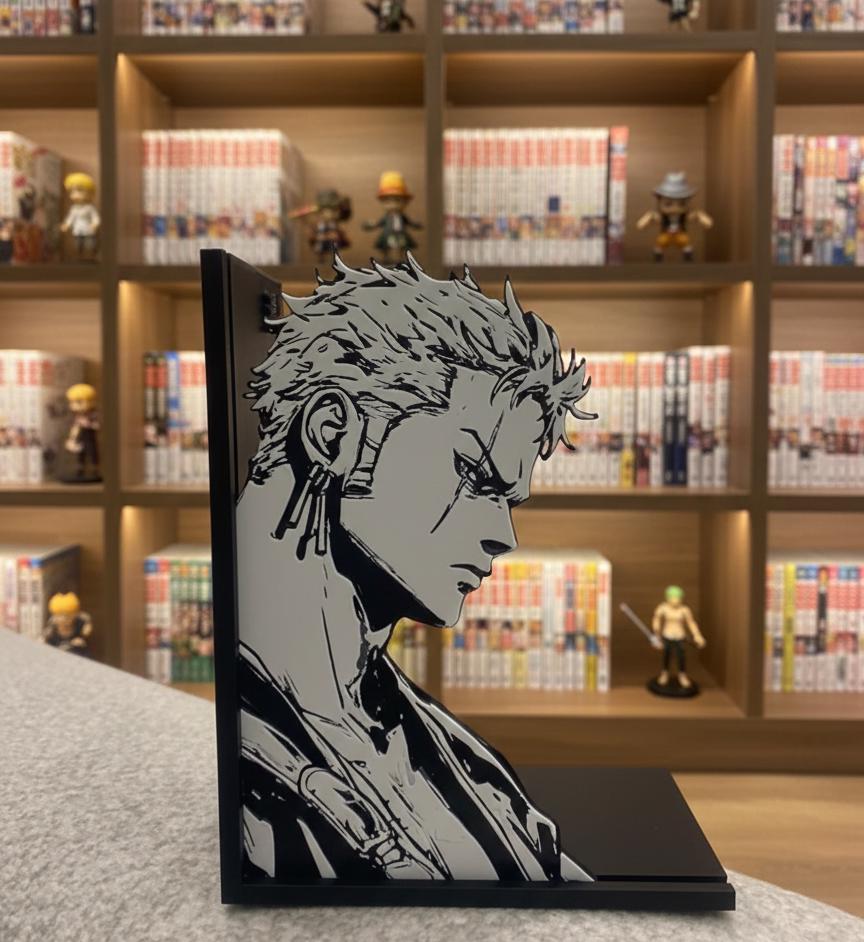 Roronoa Zoro Silent Resolve Bookend – One Piece