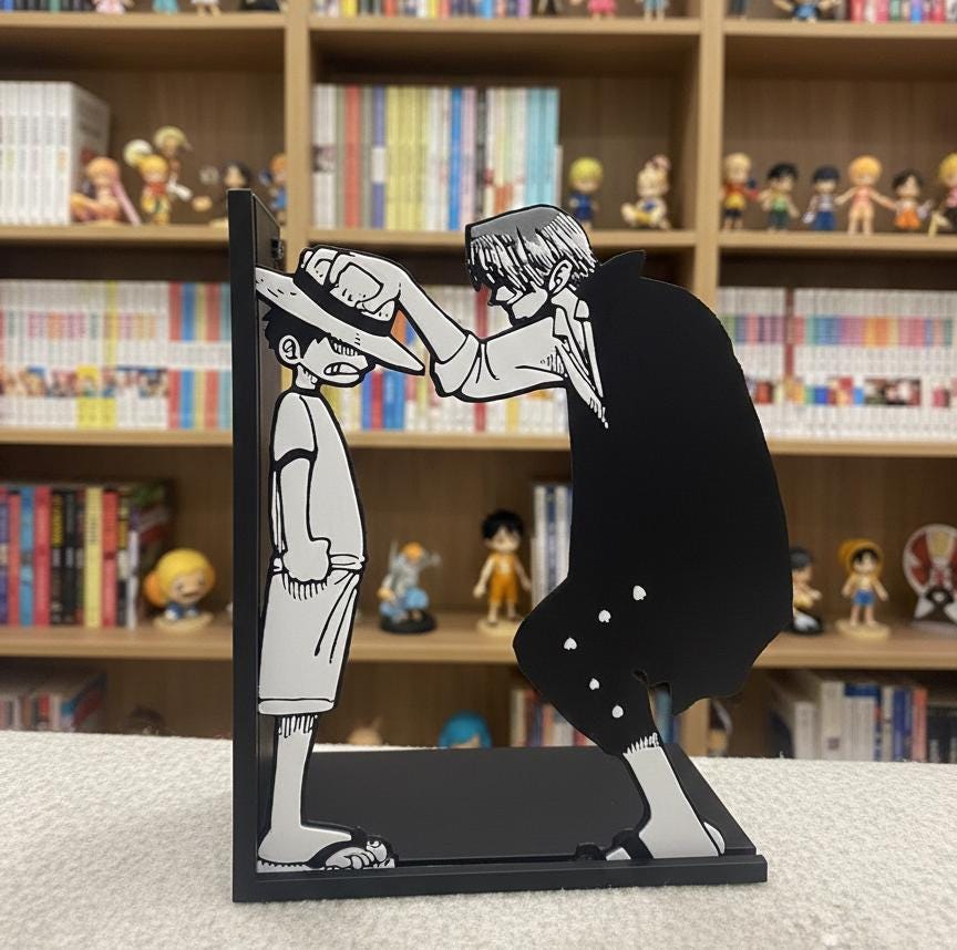 Shanks & Luffy First Promise Bookend – One Piece