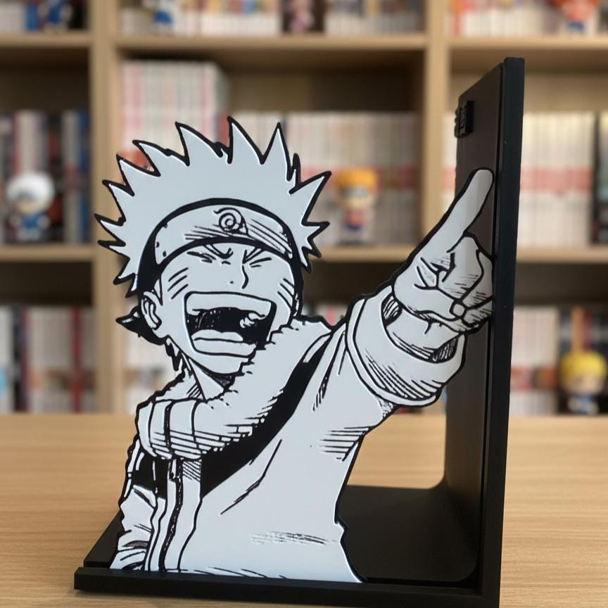 Naruto Uzumaki Pointing Pose Bookend – Naruto