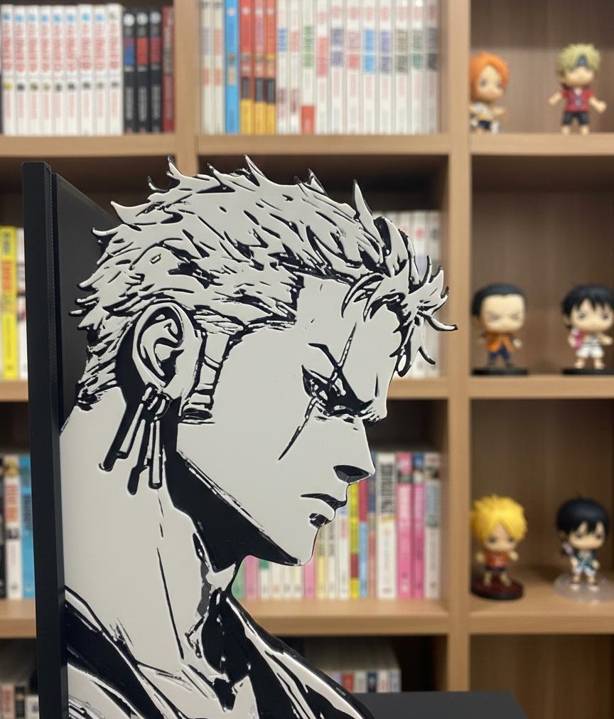 Roronoa Zoro Silent Resolve Bookend – One Piece