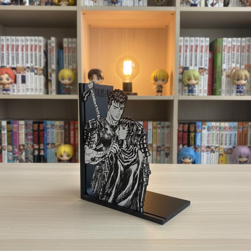 Guts & Casca Silent Bond Bookend – Berserk