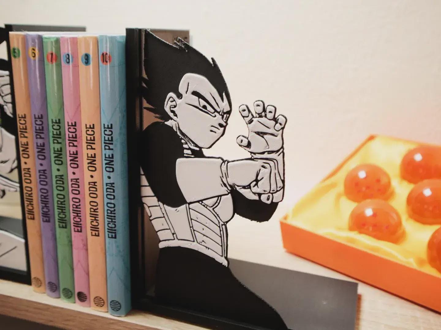 Goku & Vegeta Rival Standoff Bookend Set – Dragon Ball Z