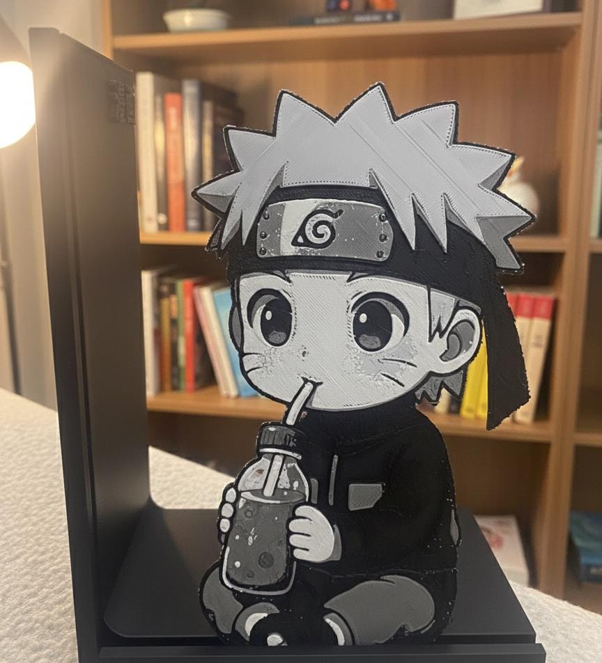 Chibi Naruto Quiet Moment Bookend – Naruto