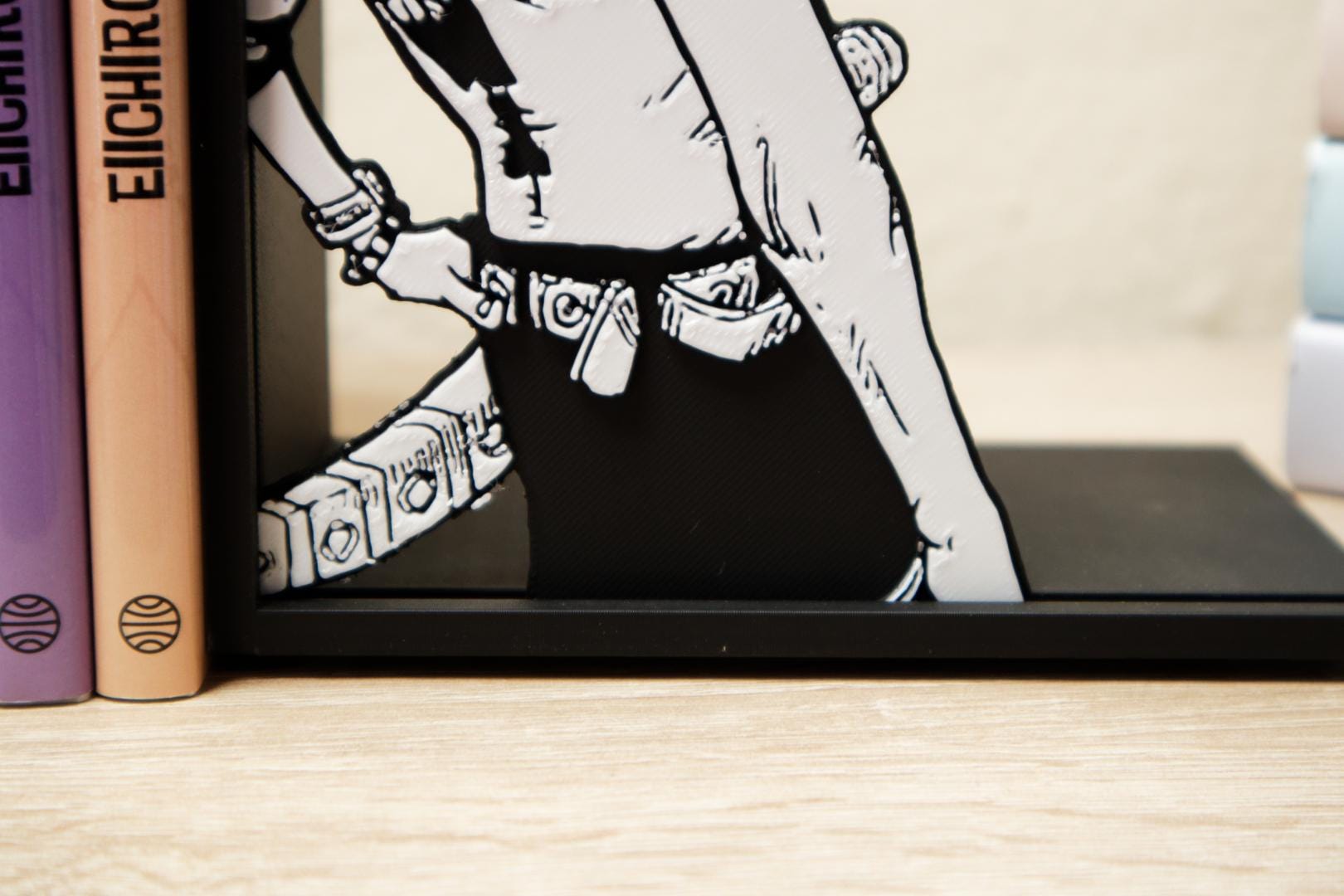 Portgas D. Ace Back View Silhouette Bookend – One Piece