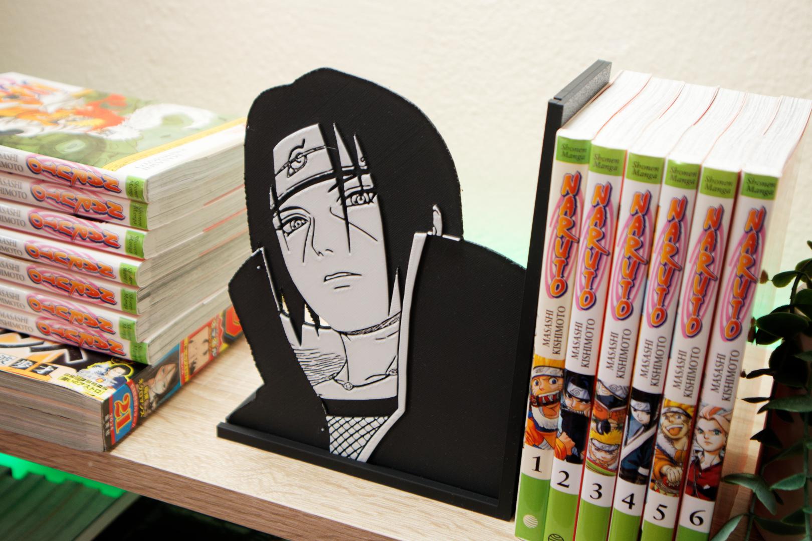 Itachi Uchiha Calm Portrait Bookend – Naruto
