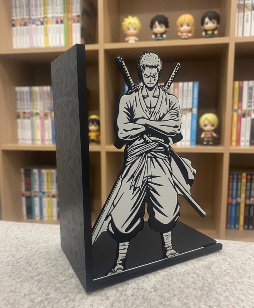 Roronoa Zoro Silent Resolve Bookend – One Piece