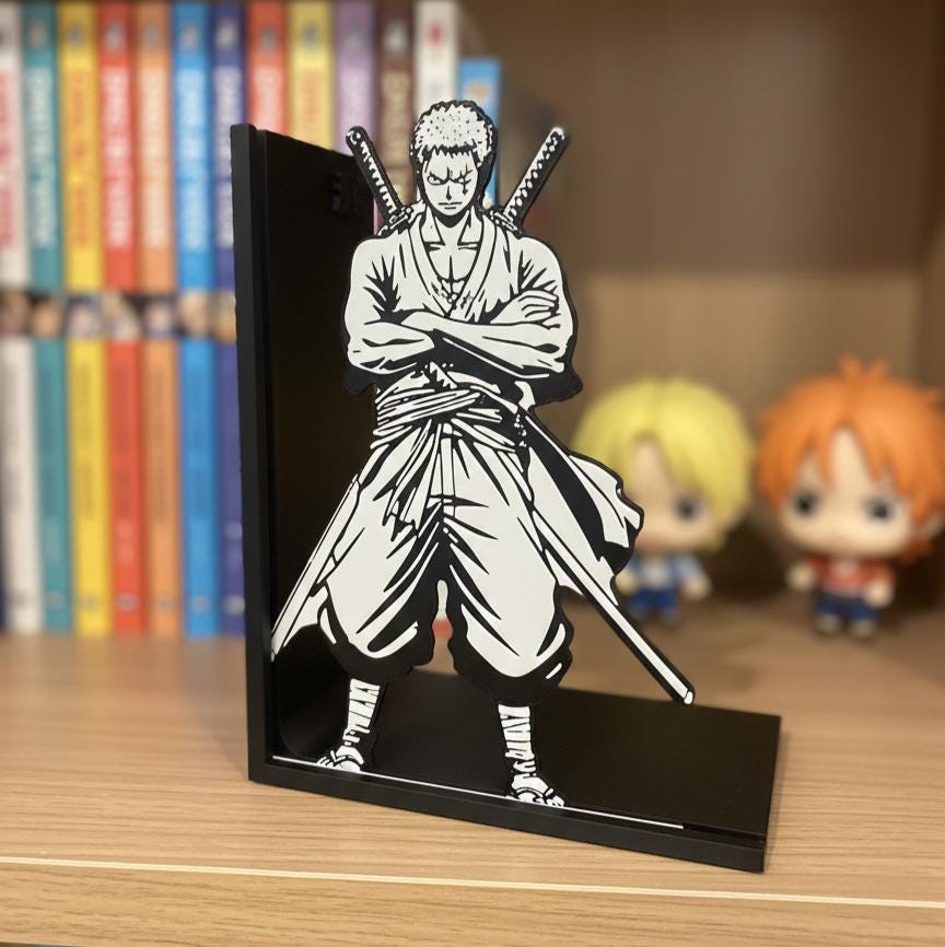 Roronoa Zoro Silent Resolve Bookend – One Piece