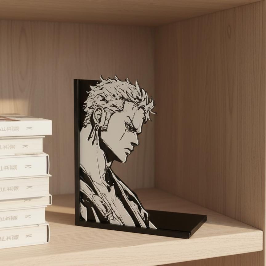 Roronoa Zoro Silent Resolve Bookend – One Piece