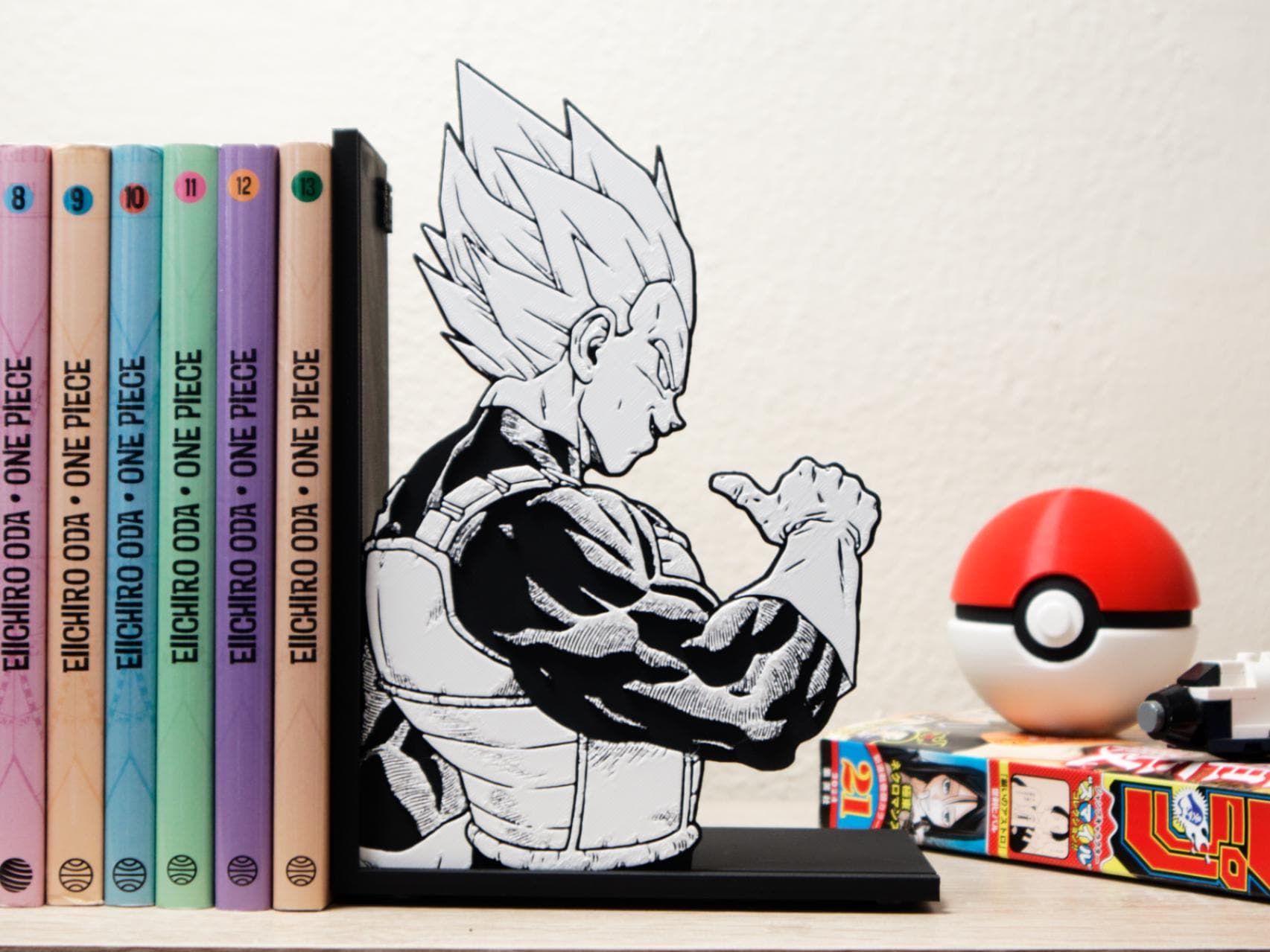 Vegeta Super Saiyan Power Stance Bookend – Dragon Ball Z