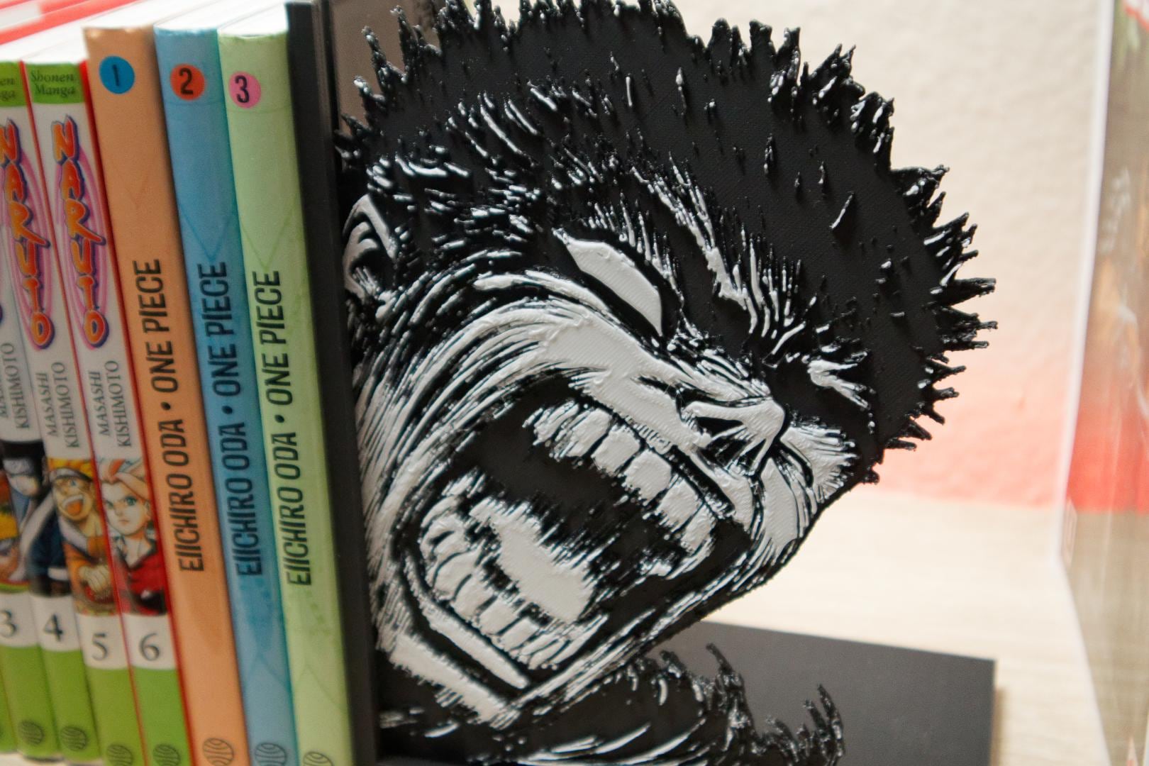 Beast of Darkness Rage Portrait Bookend – Berserk