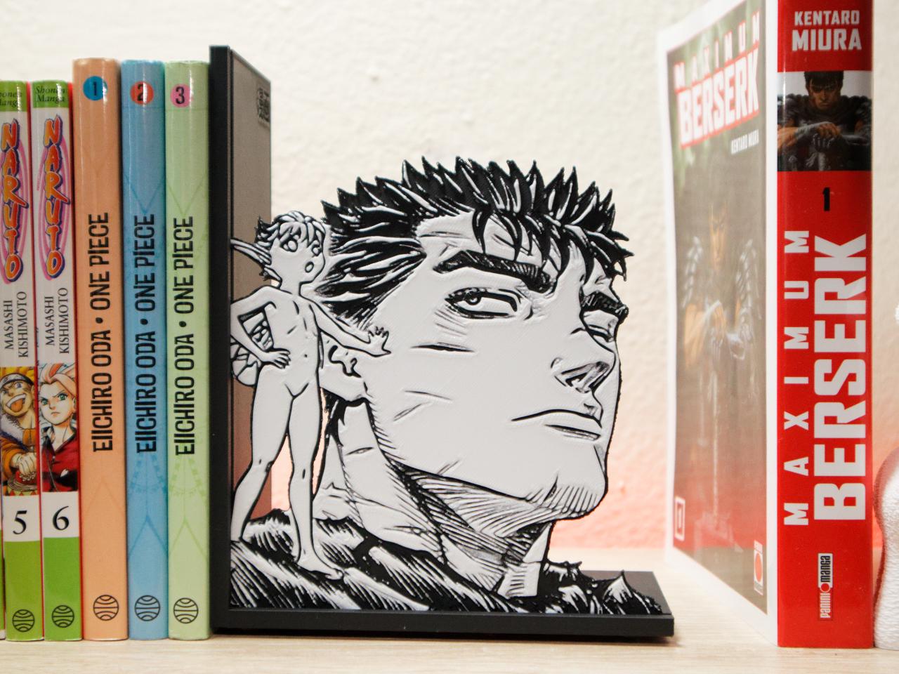Guts with Puck Shoulder Scene Bookend – Berserk