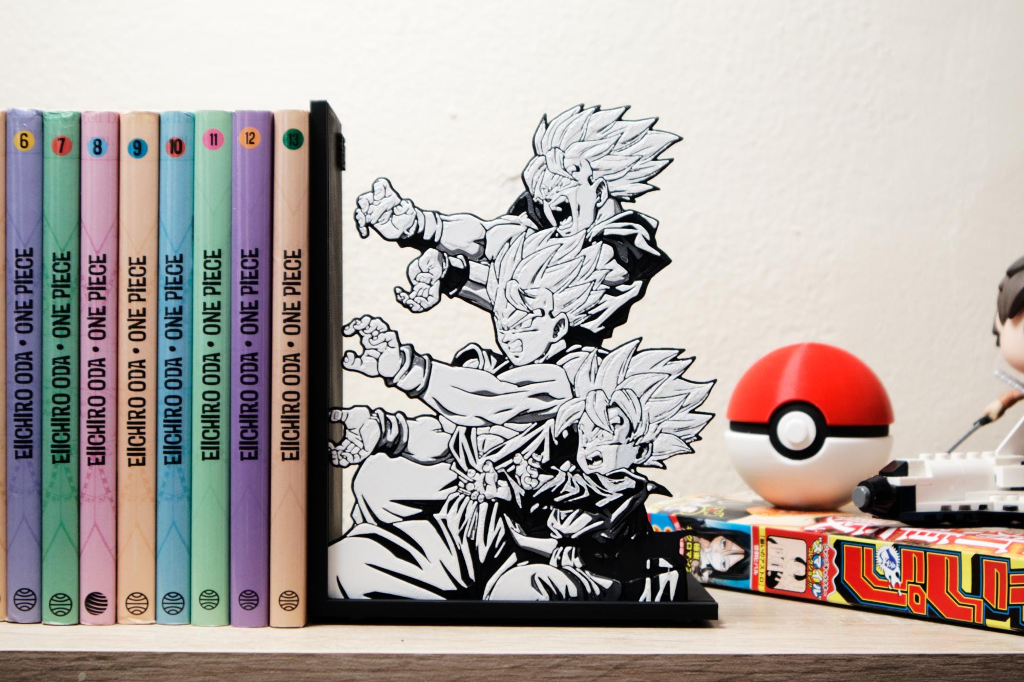 Triple Saiyan Power Blast Bookend – Dragon Ball Z