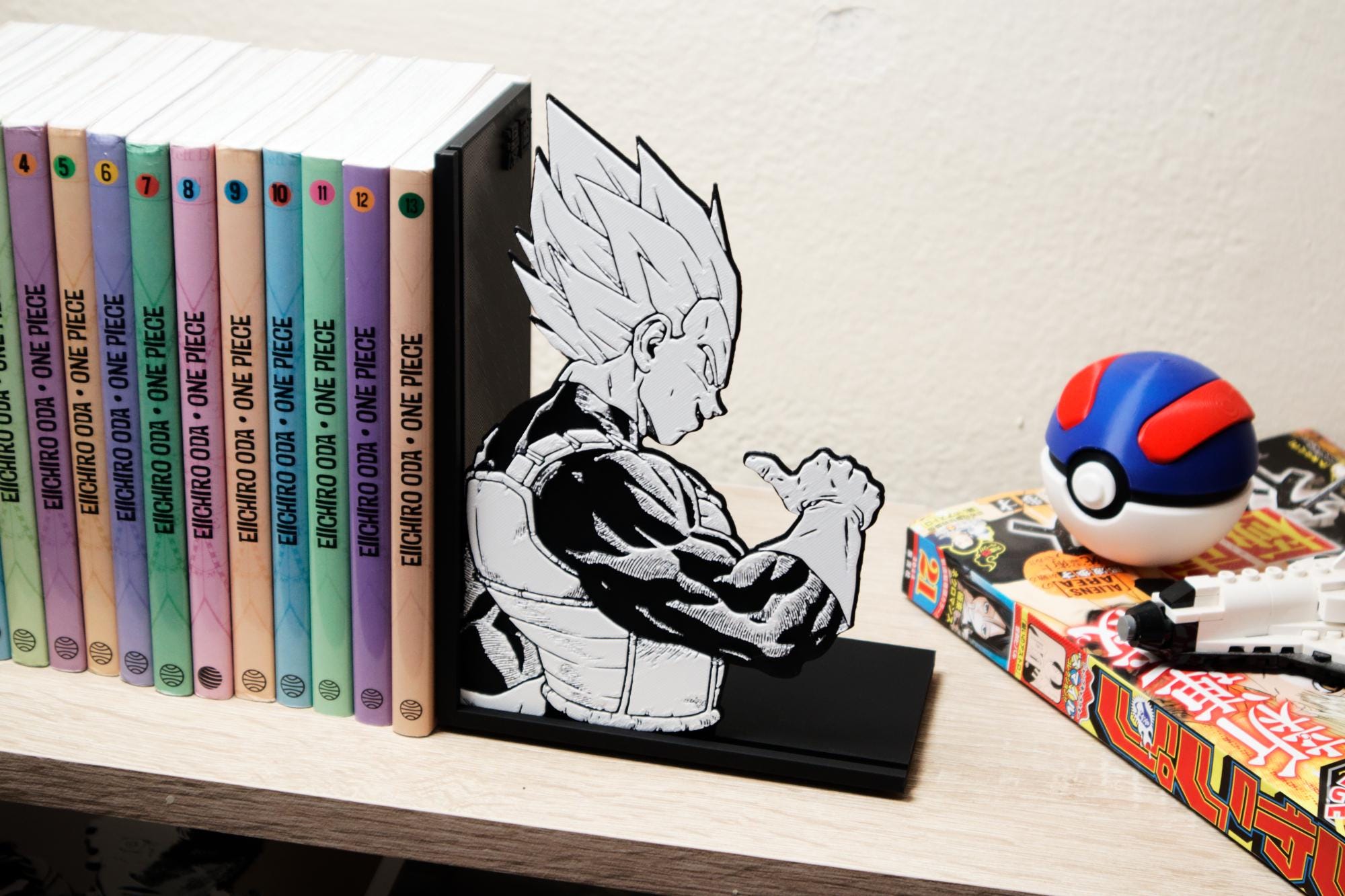 Vegeta Super Saiyan Power Stance Bookend – Dragon Ball Z
