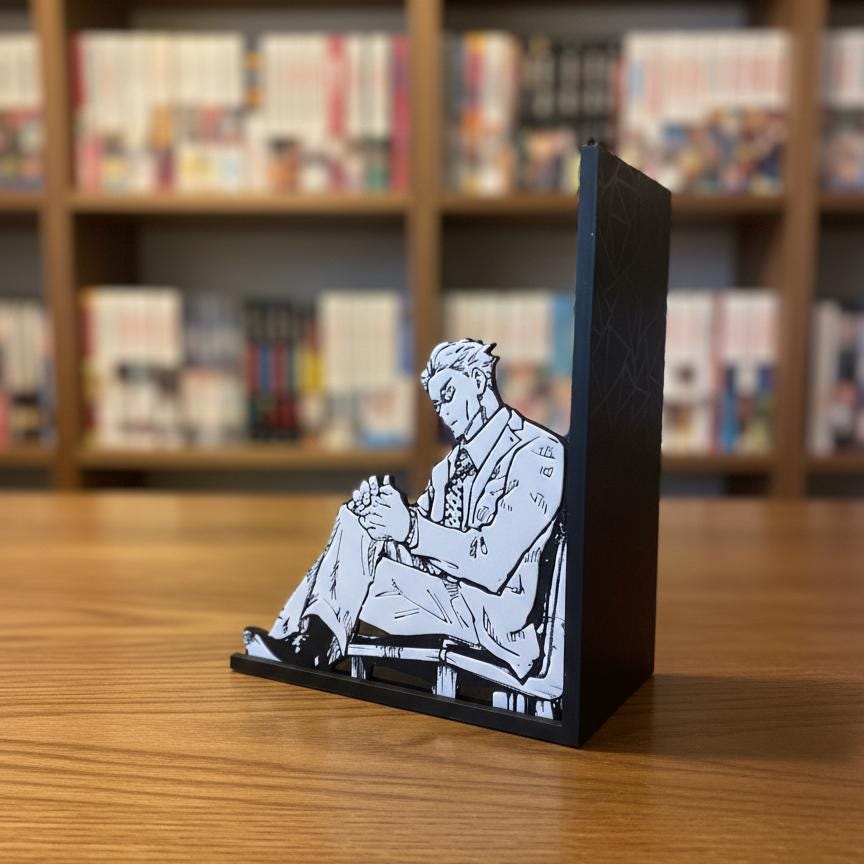 Kento Nanami Seated Pose Bookend – Jujutsu Kaisen