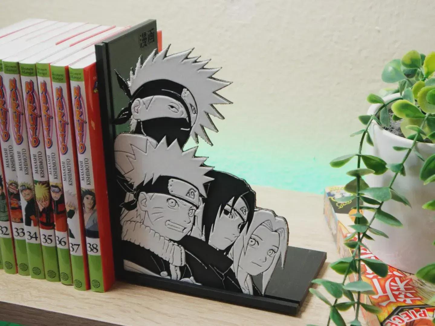Team 7 Legacy Portrait Bookend – Naruto