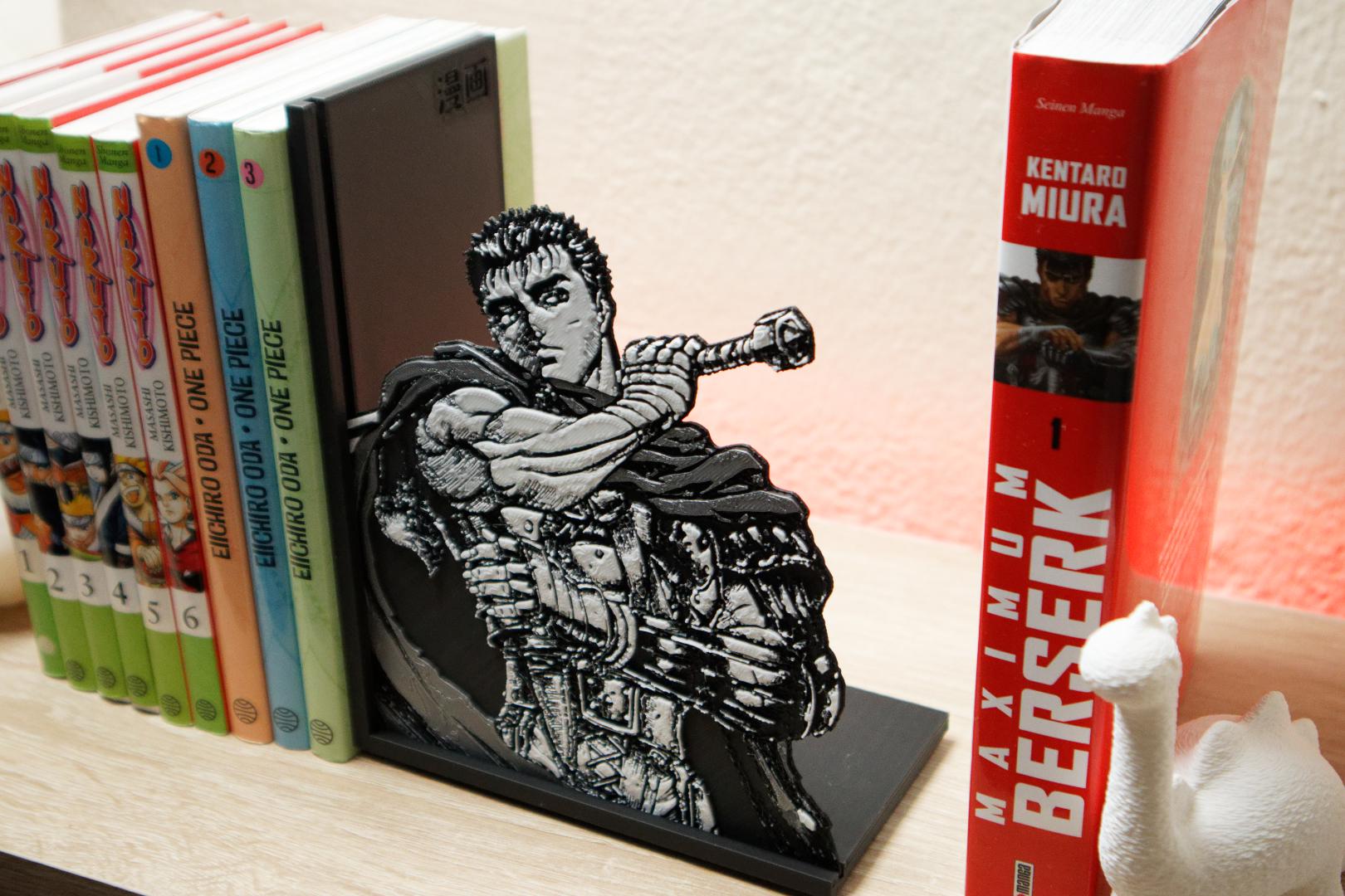 Guts Black Swordsman Resolve Bookend – Berserk