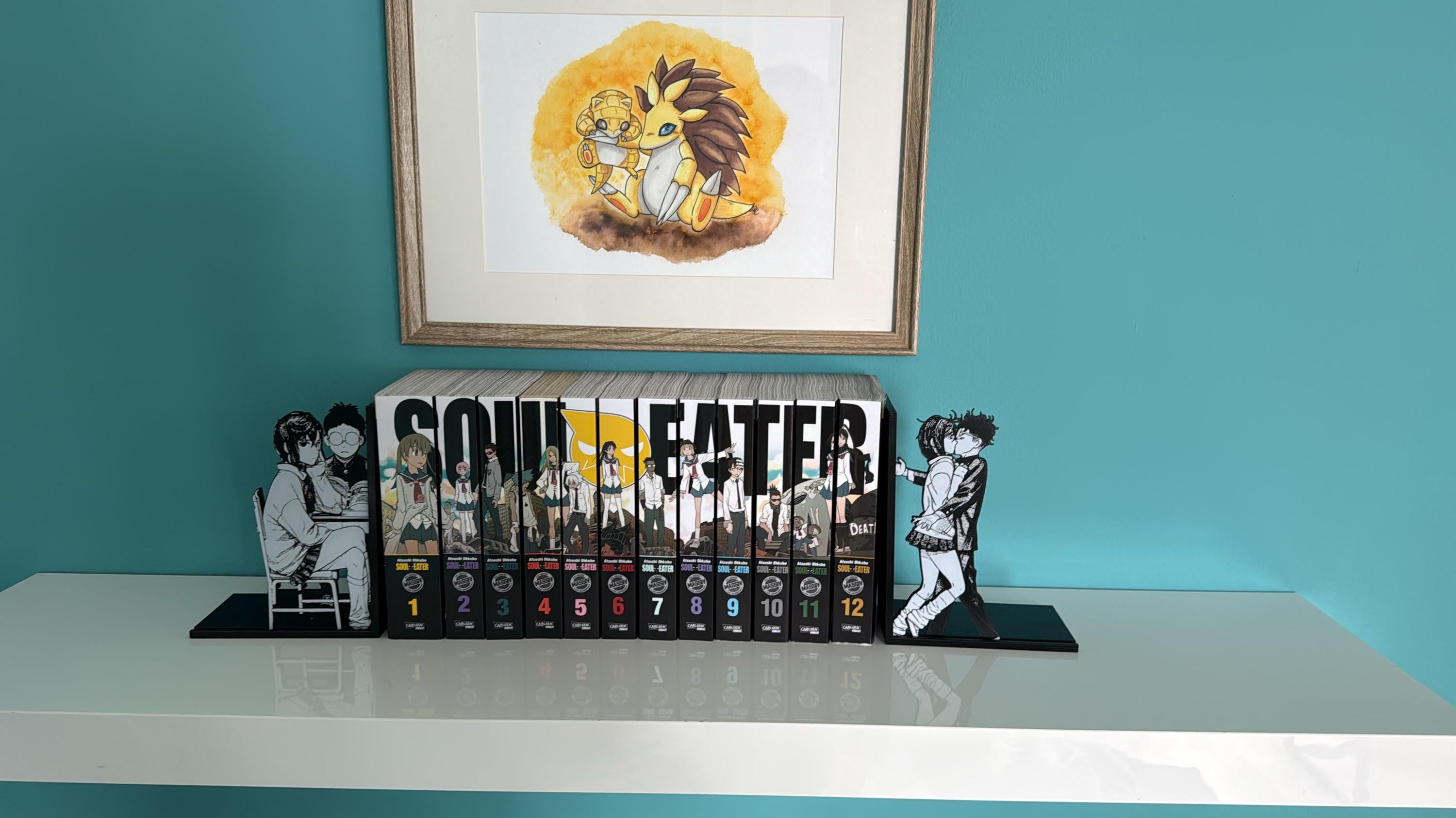 Momo Ayase & Okarun Study Scene Bookend – Dandadan