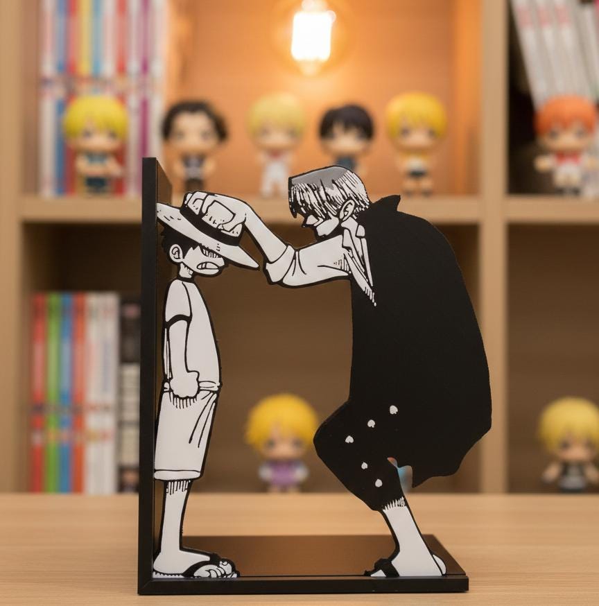Shanks & Luffy First Promise Bookend – One Piece