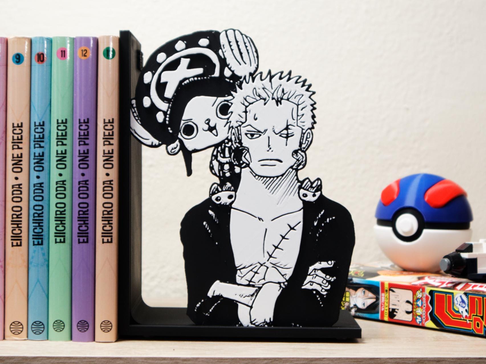 Roronoa Zoro with Tony Tony Chopper Bookend – One Piece