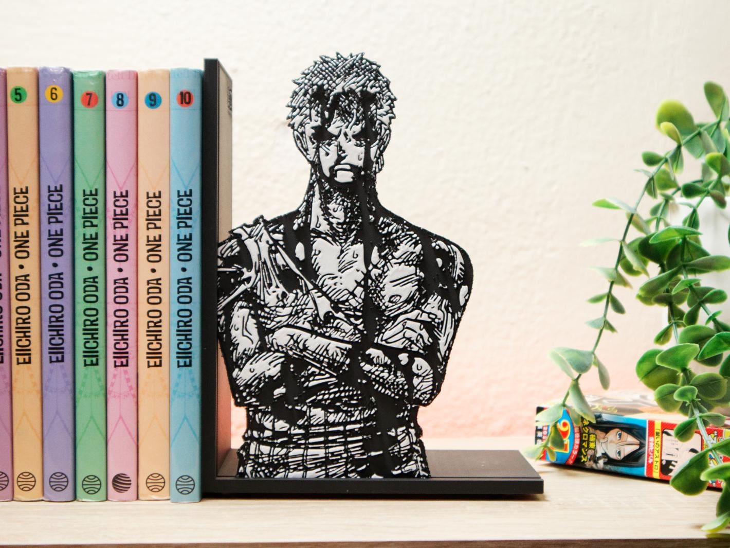 Roronoa Zoro Battle-Scar Stance Bookend – One Piece