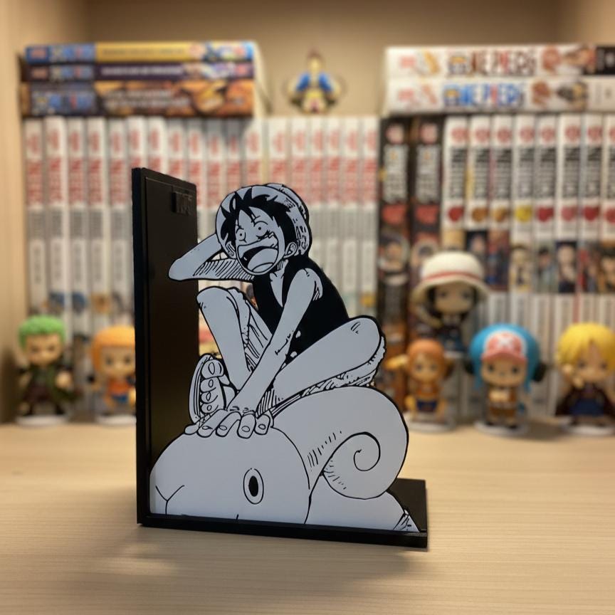 Monkey D. Luffy Riding Pose Bookend – One Piece