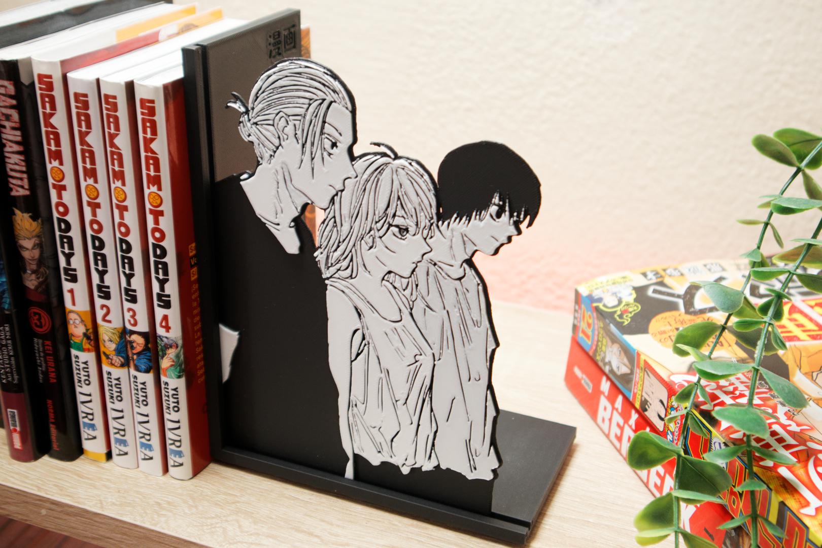 Taro Sakamoto, Aoi & Shin Trio Portrait Bookend – Sakamoto Days