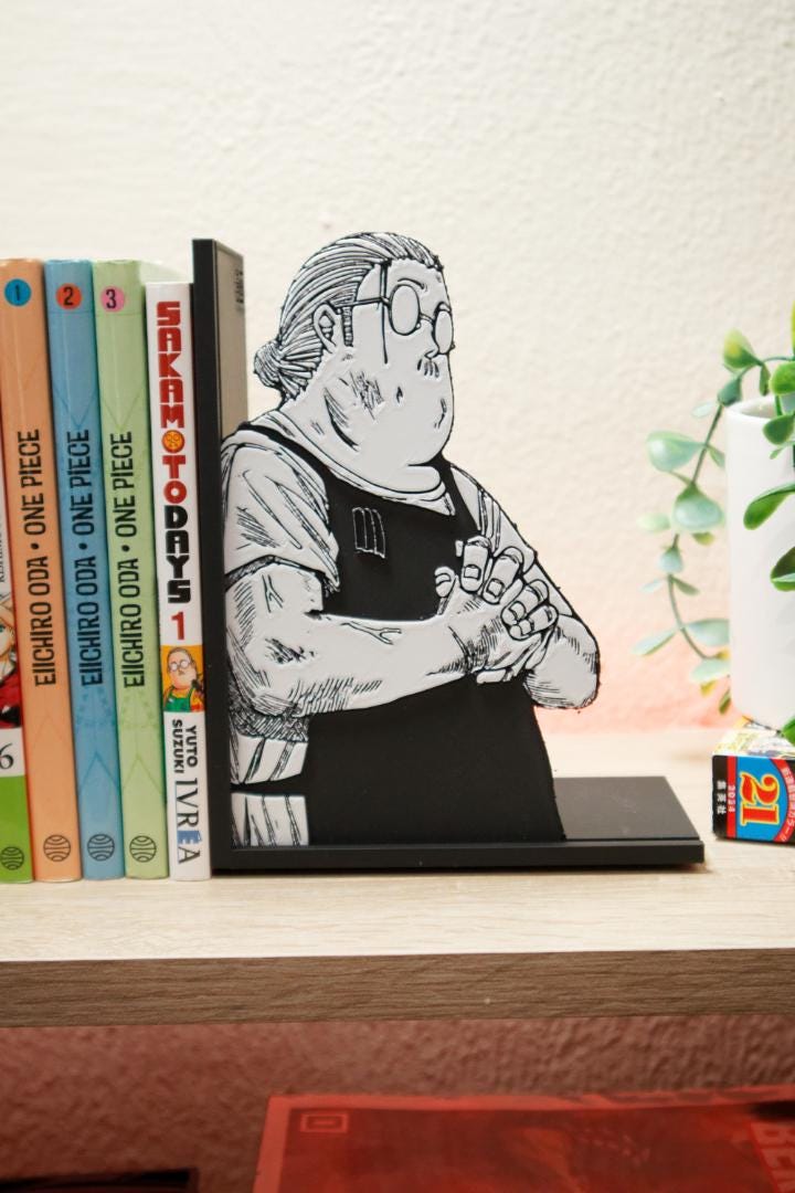 Sakamoto Taro Quiet Strength Bookend – Sakamoto Days